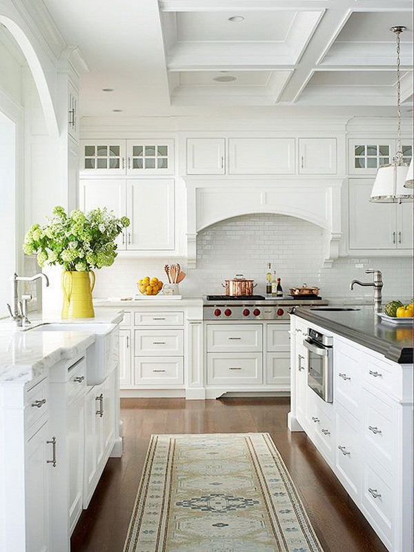 White Kitchen Designs
 Elegant White Kitchen Interior Designs For Creative Juice