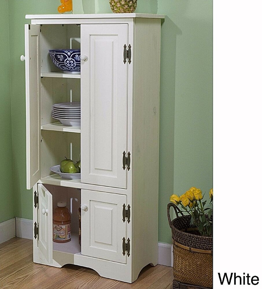 White Kitchen Pantry
 Kitchen Cabinets Made Simple White Free Standing Pantry