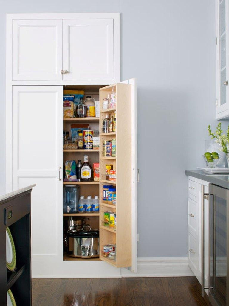 White Kitchen Pantry
 20 Smart White Kitchen Pantry Cabinets Rilane