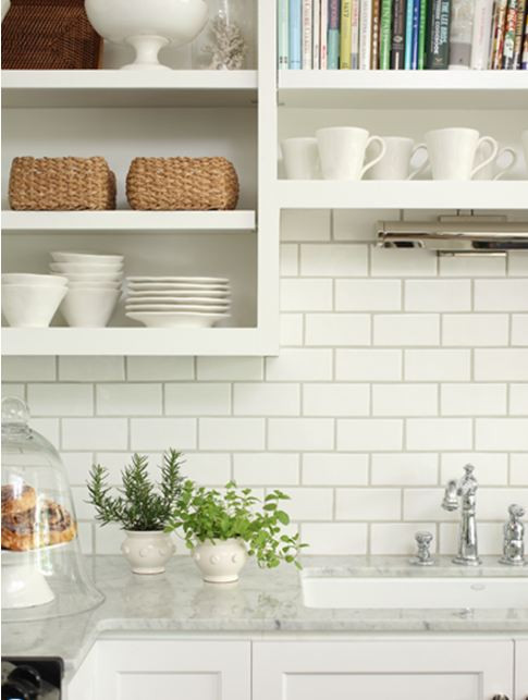 White Kitchen Subway Tiles
 White Subway Tile Backsplash Dream Book Design