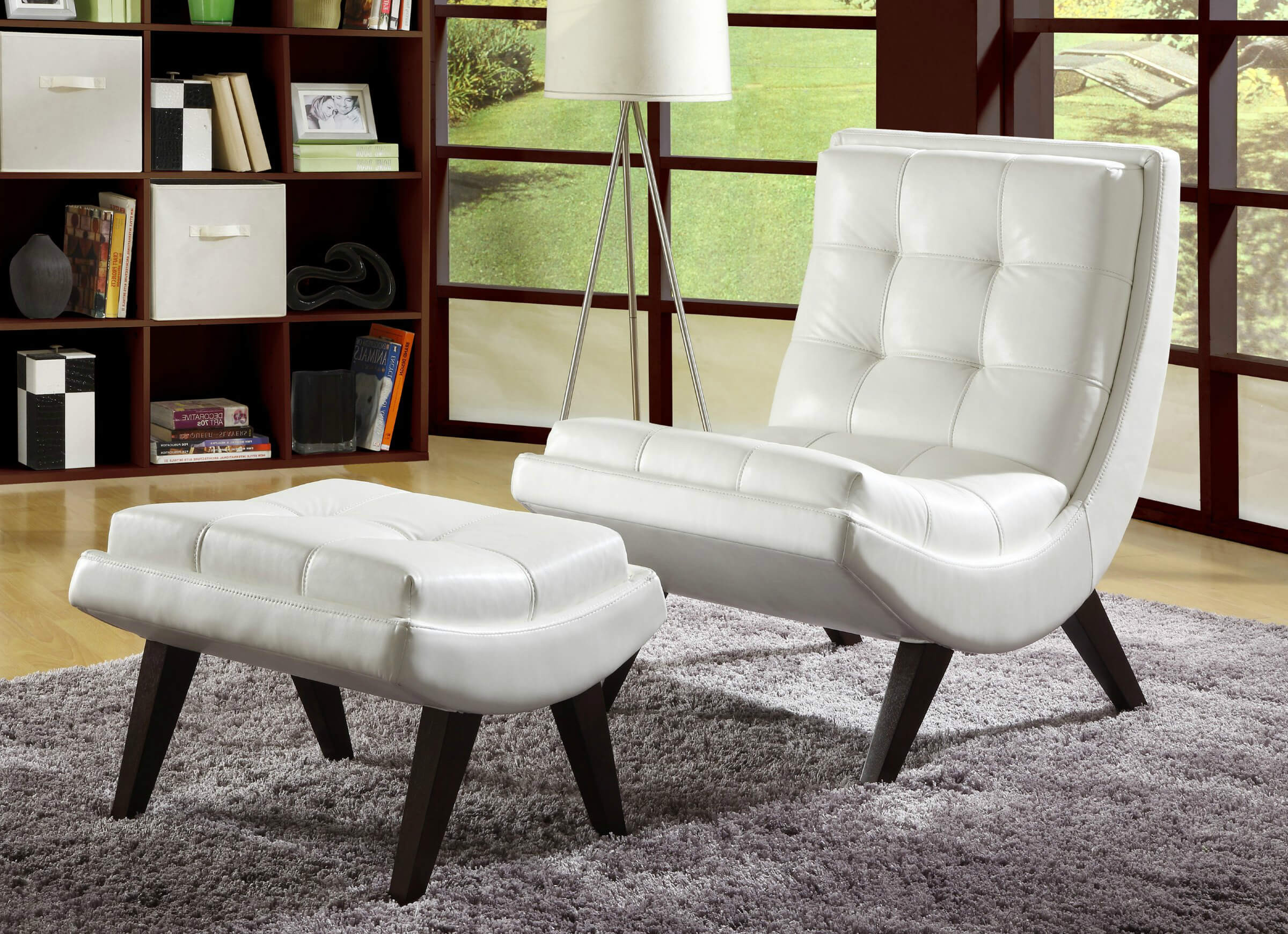 White Living Room Chair
 37 White Modern Accent Chairs for the Living Room