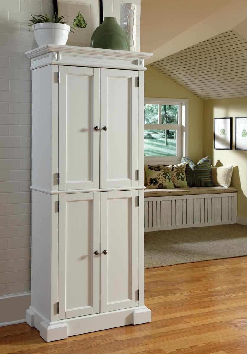 White Pantry Cabinets For Kitchen
 Adding an Elegant Kitchen Look with White Kitchen Pantry