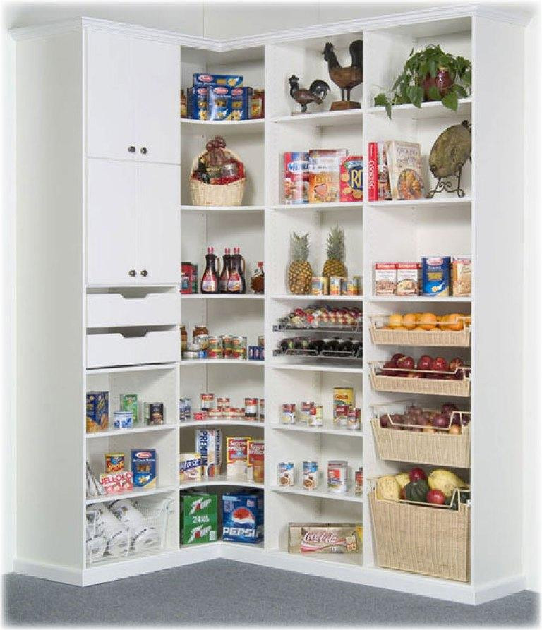 White Pantry Cabinets For Kitchen
 20 Smart White Kitchen Pantry Cabinets Rilane