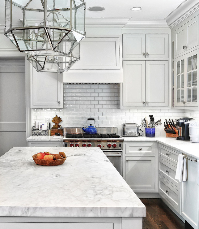 White Tile Kitchen
 Dress Your Kitchen In Style With Some White Subway Tiles