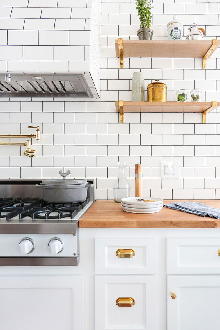 White Tile Kitchen
 My Favorite Kitchens of 2015 House Hipsters