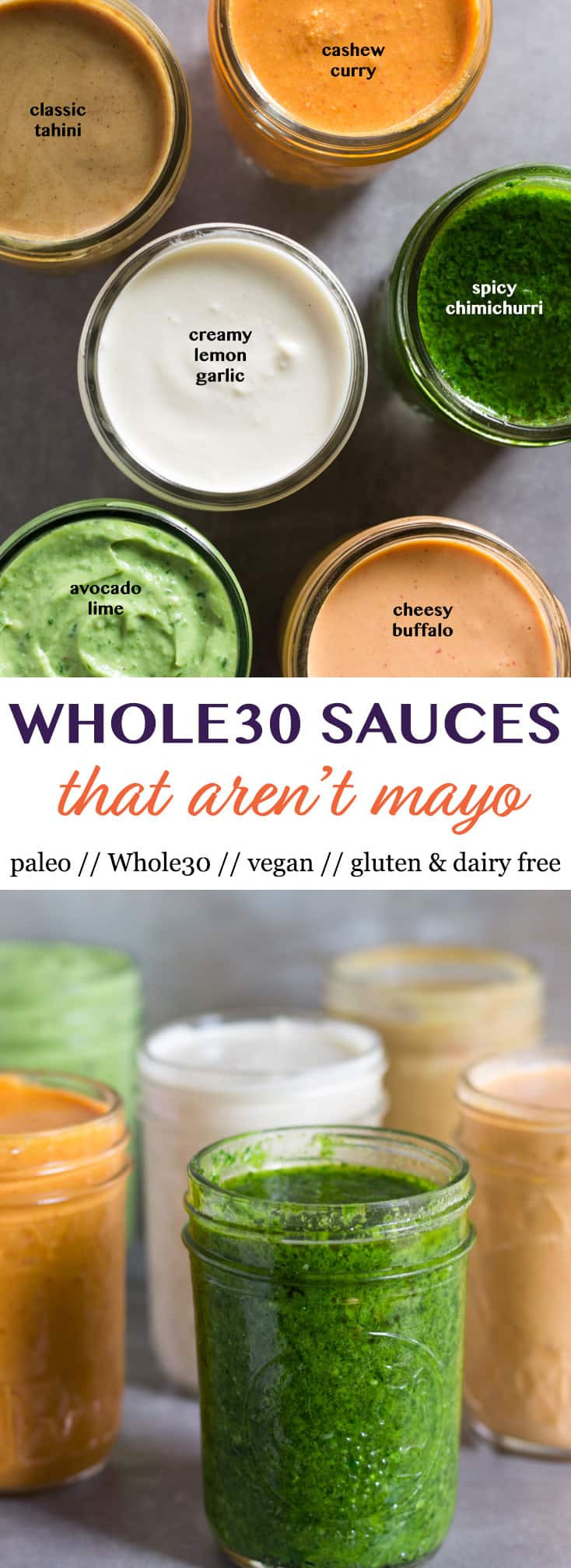 Whole 30 Sauces
 6 Whole30 Sauces that Aren t Mayo Eat the Gains