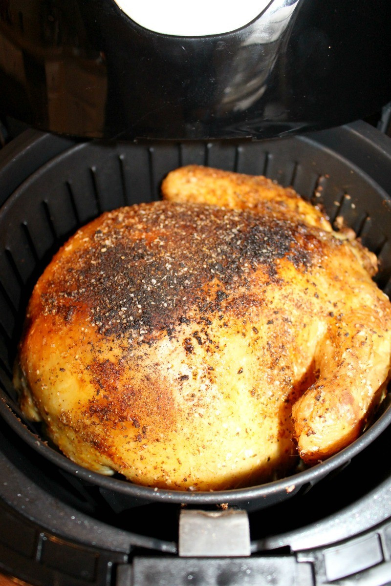 Whole Chicken In Air Fryer
 Air Fryer Whole Roasted Chicken Funny Is Family