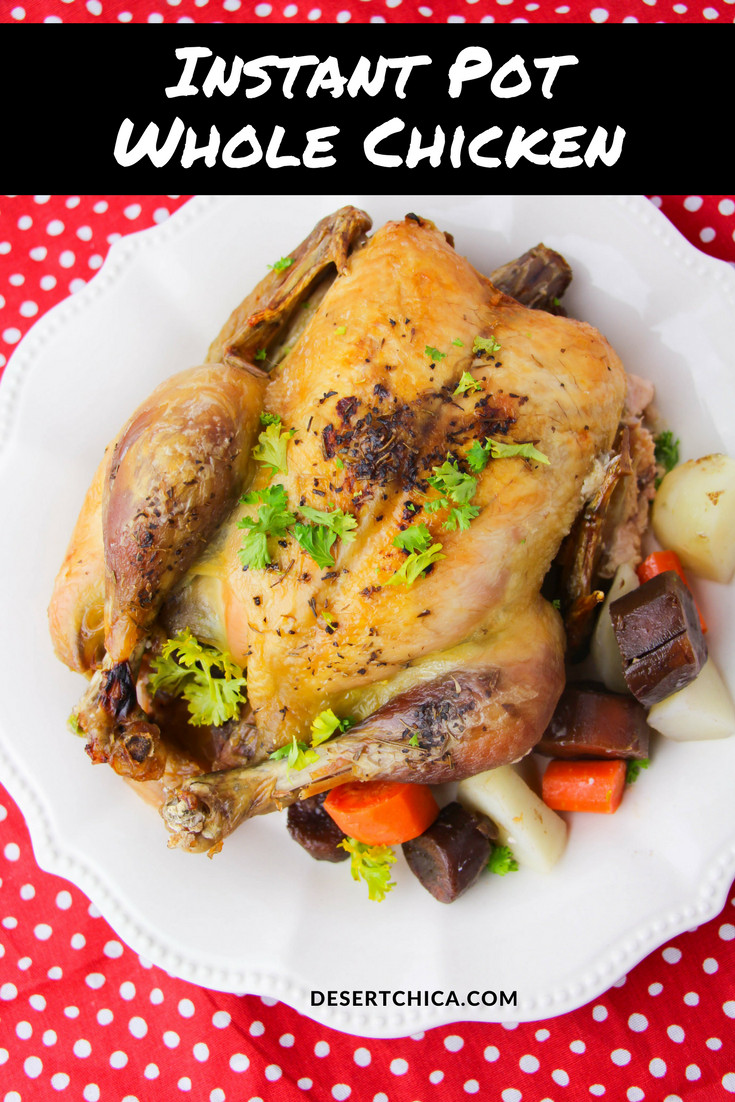 Whole Chicken Instant Pot Recipe
 Instant Pot Whole Chicken