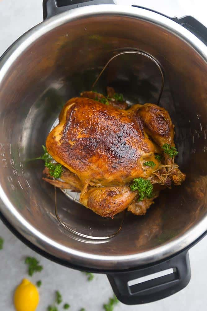 Whole Chicken Instant Pot Recipe
 Low Carb Instant Pot Rotisserie Chicken