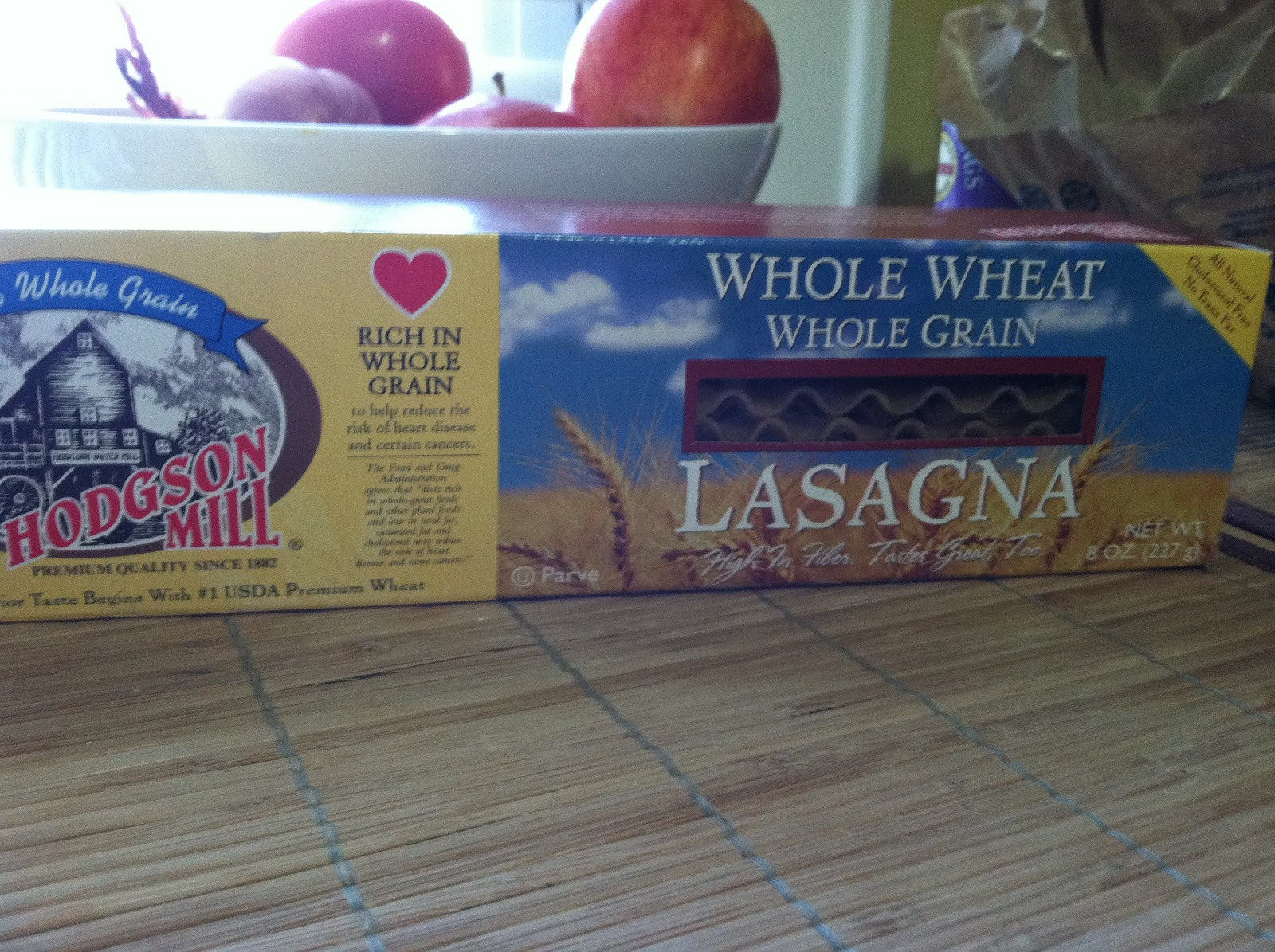 Whole Grain Lasagna Noodles
 melicipes Ve able Lasagna
