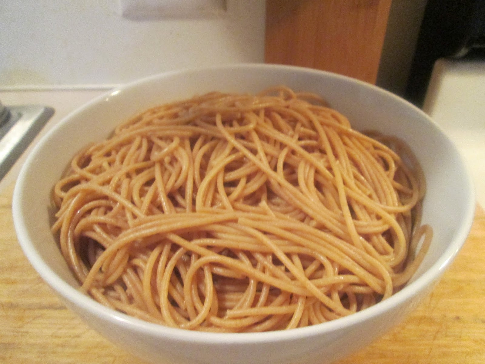 Whole Grain Spaghetti
 Diab2Cook Whole Wheat Spaghetti and Turkey Meatballs