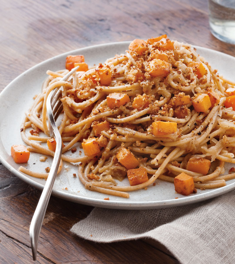 Whole Grain Spaghetti
 Whole Wheat Spaghetti with Roasted Squash