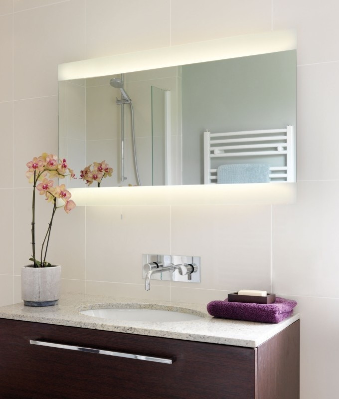 Wide Bathroom Mirrors
 Extra Wide Illuminated Bathroom Mirror