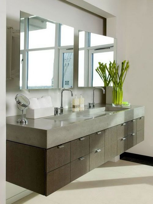 Wide Bathroom Mirrors
 Make your bathroom instantly look bigger with 16 amazing