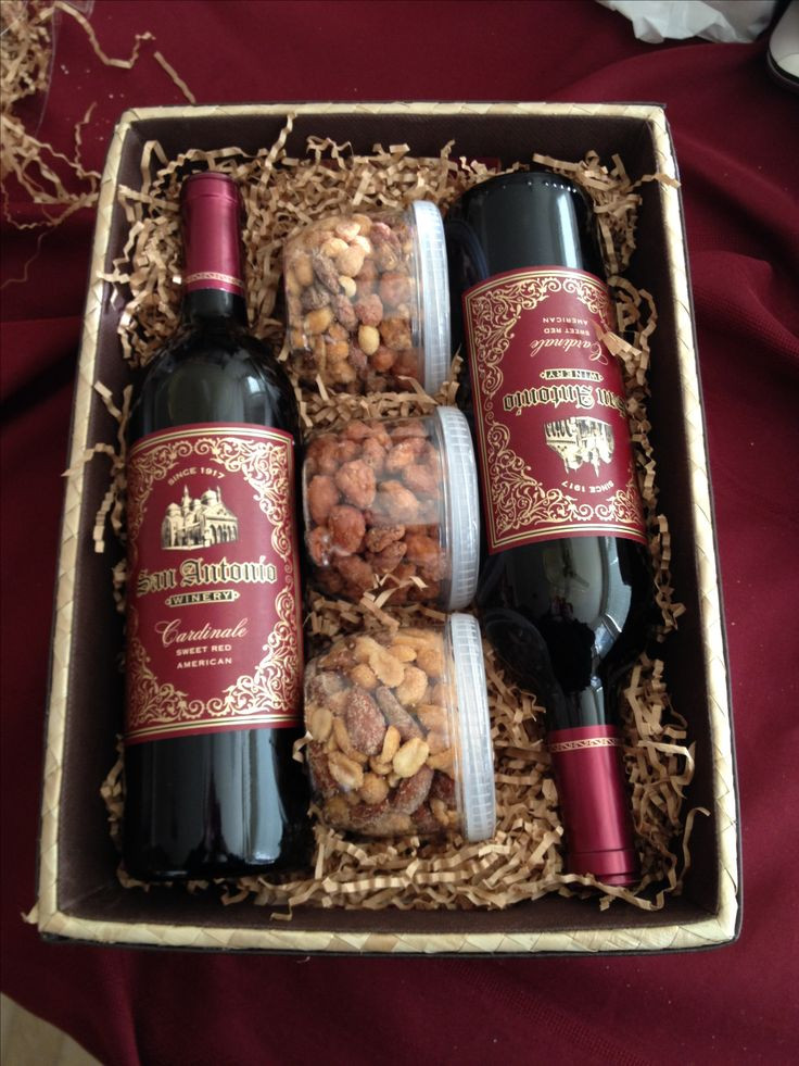 Wine Basket Gift Ideas
 Wine Gift Basket Nuts are a good idea to add to the wine