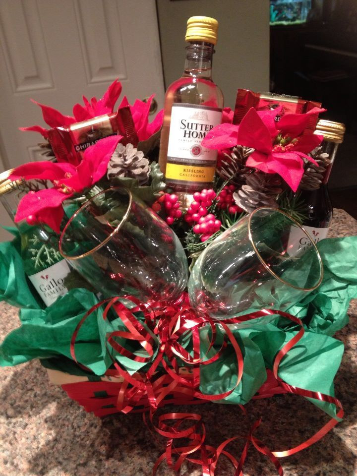 Wine Themed Gift Basket Ideas
 Wine bouquet