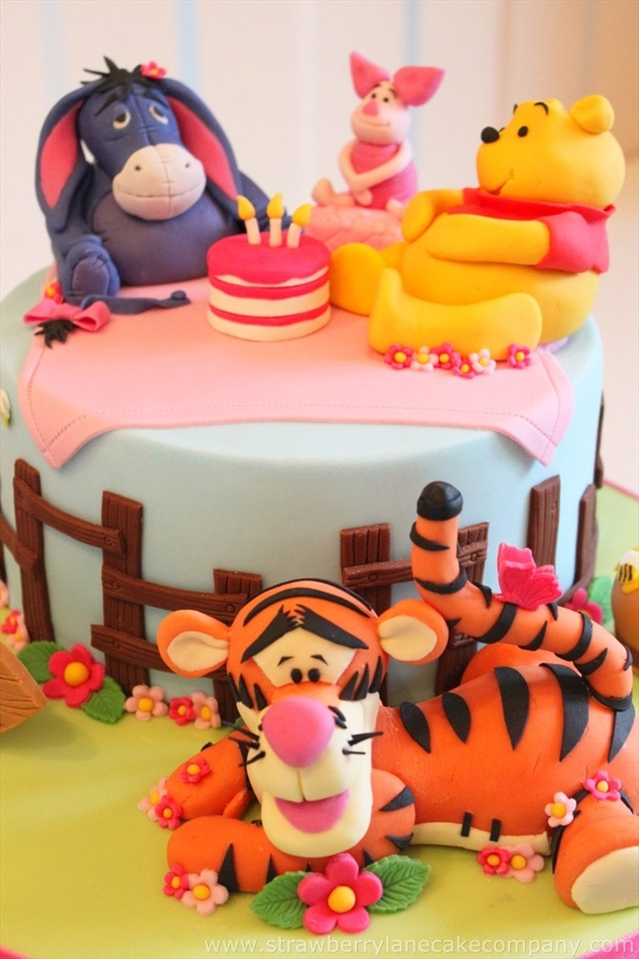 Winnie The Pooh Birthday Cakes
 Winnie The Pooh And Friends Birthday Picnic CakeCentral