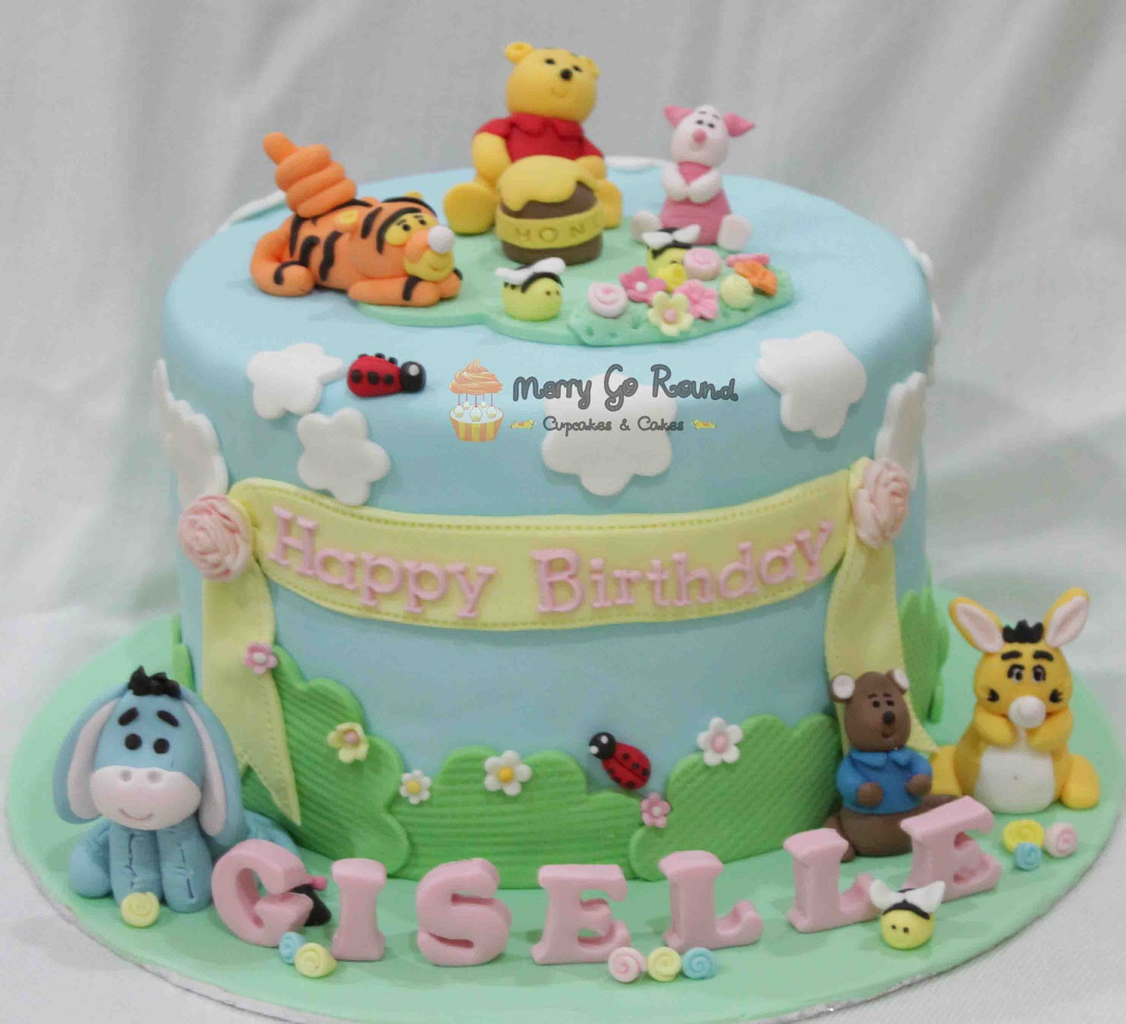 Winnie The Pooh Birthday Cakes
 Merry Go Round Cupcakes & Cakes Winnie the Pooh