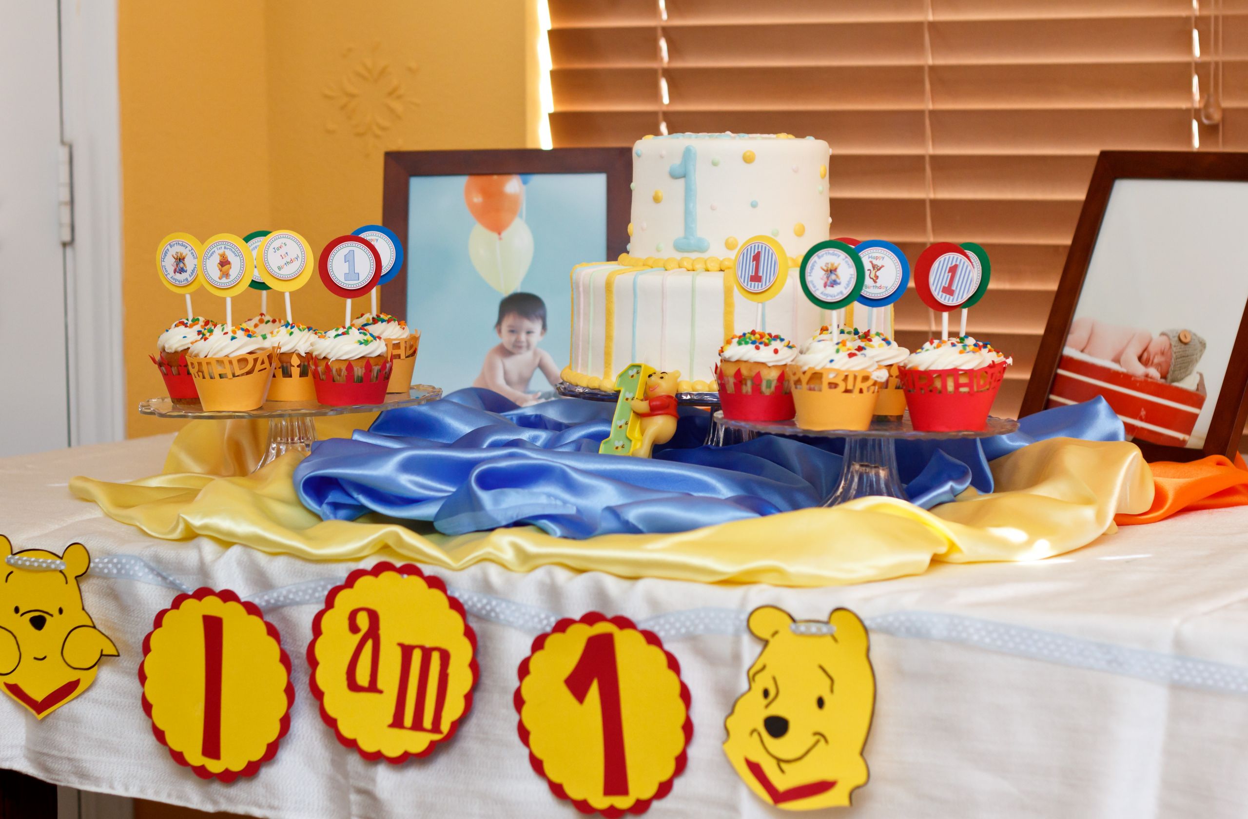 Winnie The Pooh Decorations 1st Birthday
 Winnie the Pooh My son’s first birthday party
