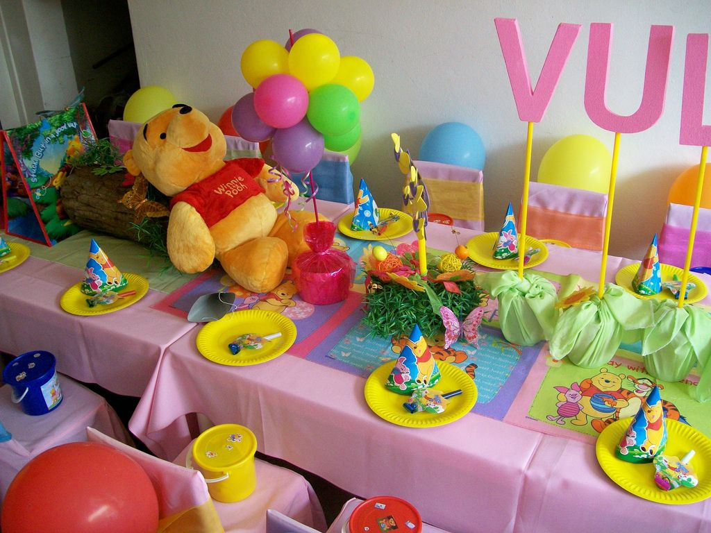 Winnie The Pooh Decorations 1st Birthday
 Winnie the Pooh 1st Birthday Theme Ideas