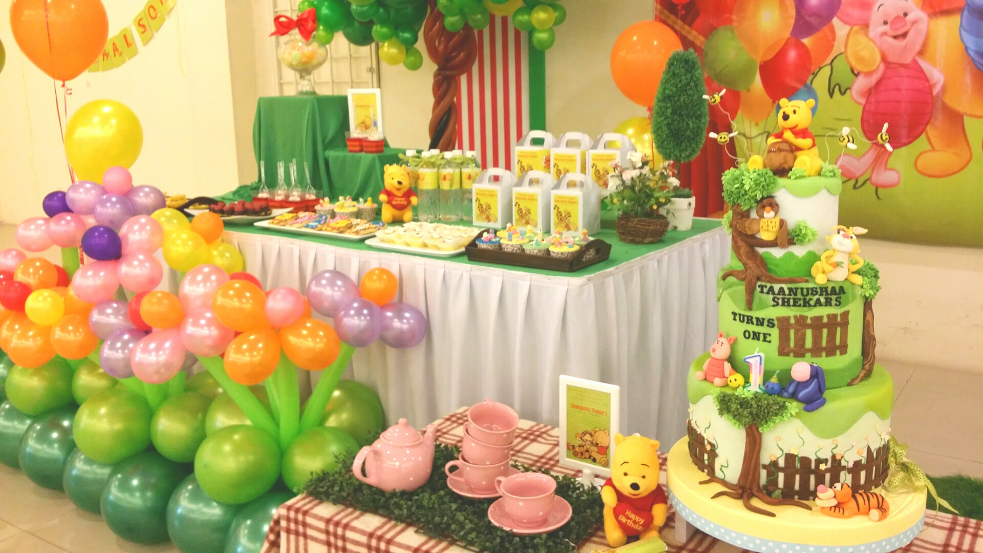 Winnie The Pooh Decorations 1st Birthday
 Theme Winnie The Pooh 1st Birthday Bash – Its More Than
