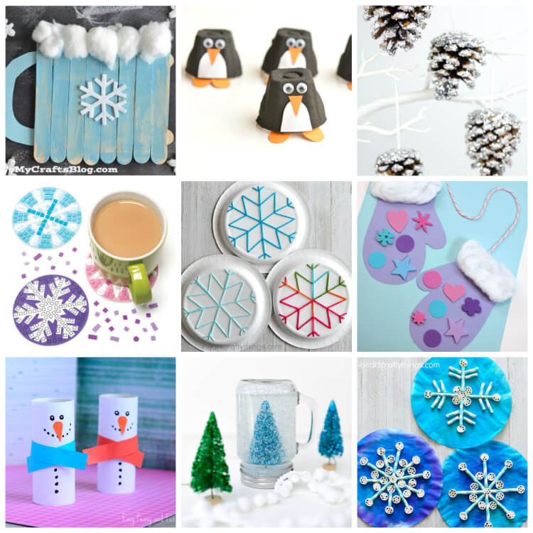 Winter Arts And Crafts For Kids
 Easy Winter Kids Crafts That Anyone Can Make Happiness
