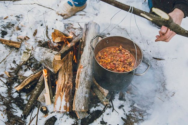 Winter Camping Food
 Winter Campfire Cooking Ideas