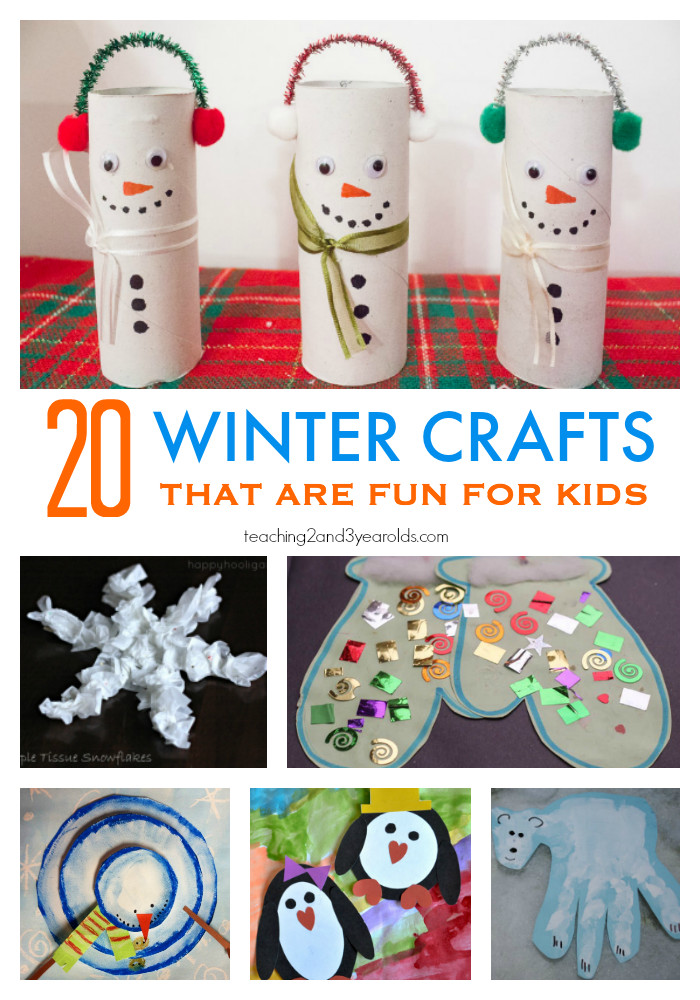 Winter Crafts Toddlers
 20 Fun Winter Crafts for Preschoolers