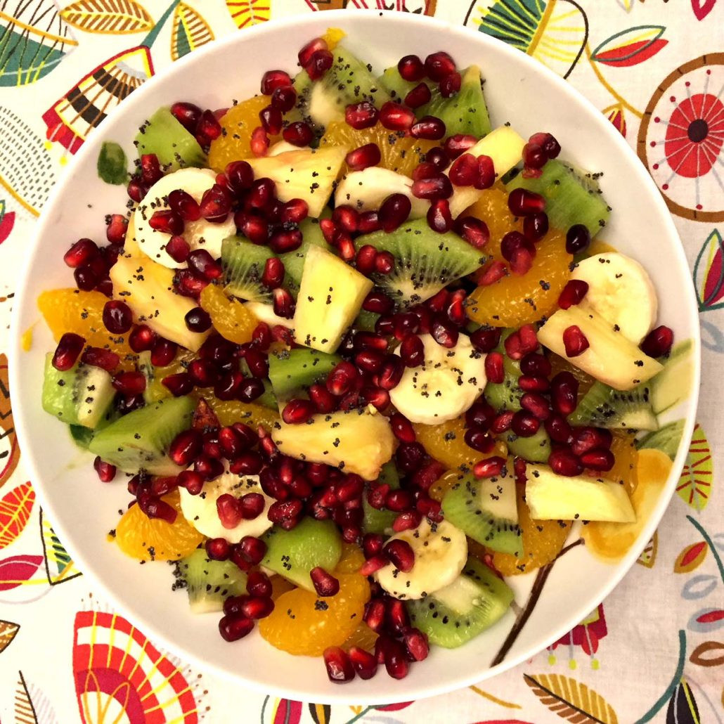 Winter Fruit Salad Recipe
 Pomegranate Winter Fruit Salad Recipe – Easy and Festive
