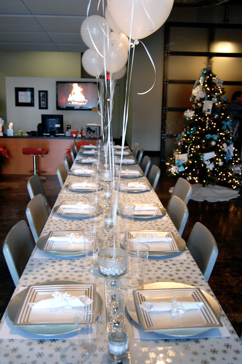 Winter Holiday Party Ideas
 Winter Wonderland Themed pany Christmas Party on a $50