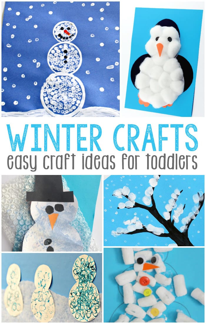Winter Preschool Craft Ideas
 Simple Winter Crafts for Toddlers Easy Peasy and Fun