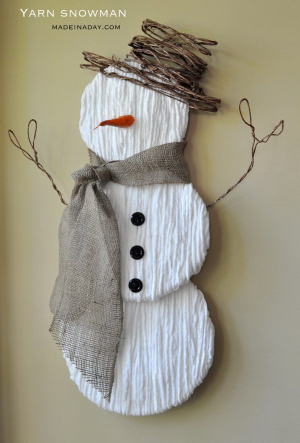 Winter Projects For Adults
 25 DIY Snowman Craft Ideas & Tutorials