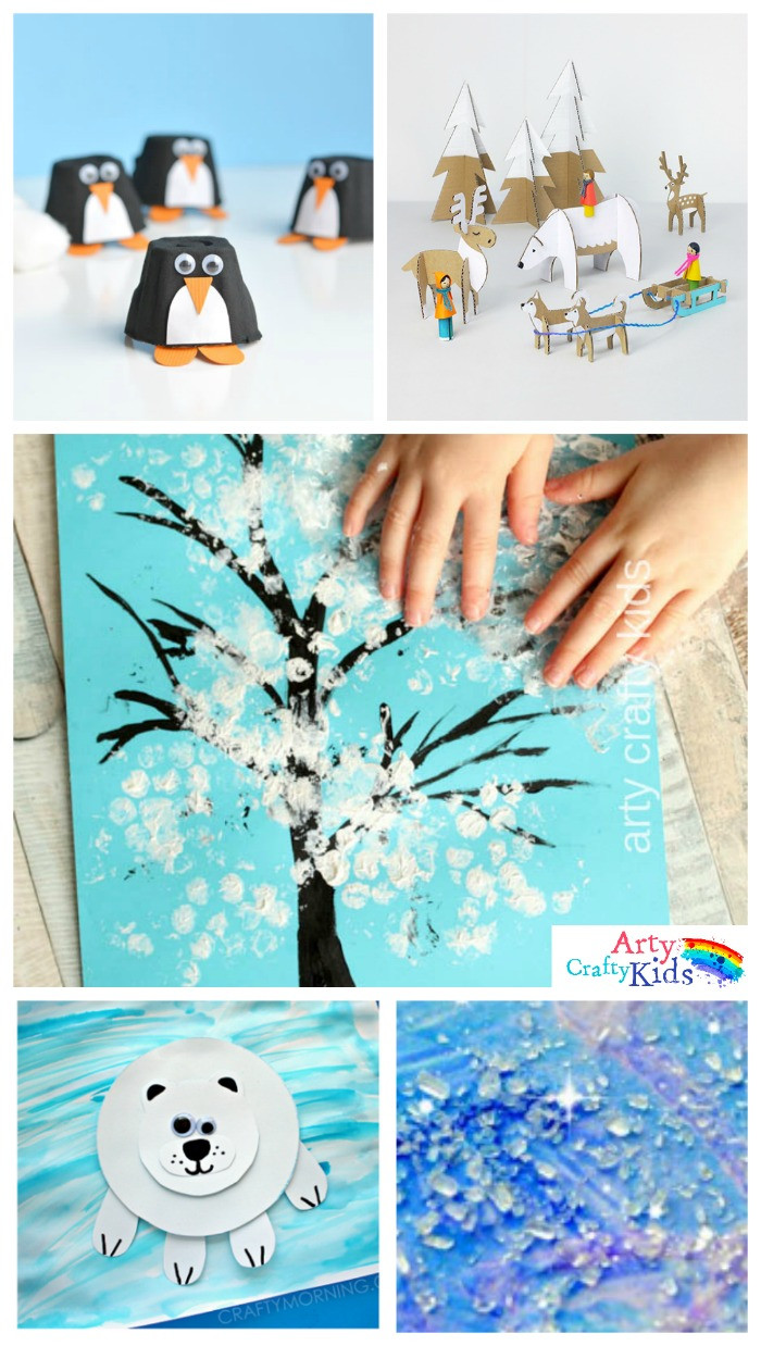 Winter Projects For Kids
 16 Easy Winter Crafts for Kids Arty Crafty Kids