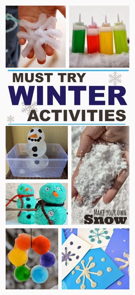 Winter Projects For Kids
 Winter Activities for Kids