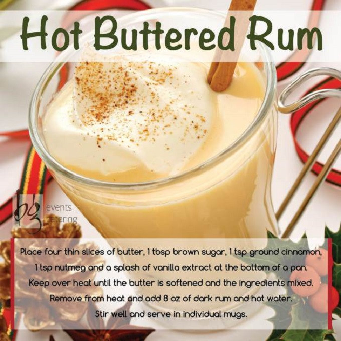Winter Rum Drinks
 Winter Cocktails and Warm Drink Recipes • BG Events and