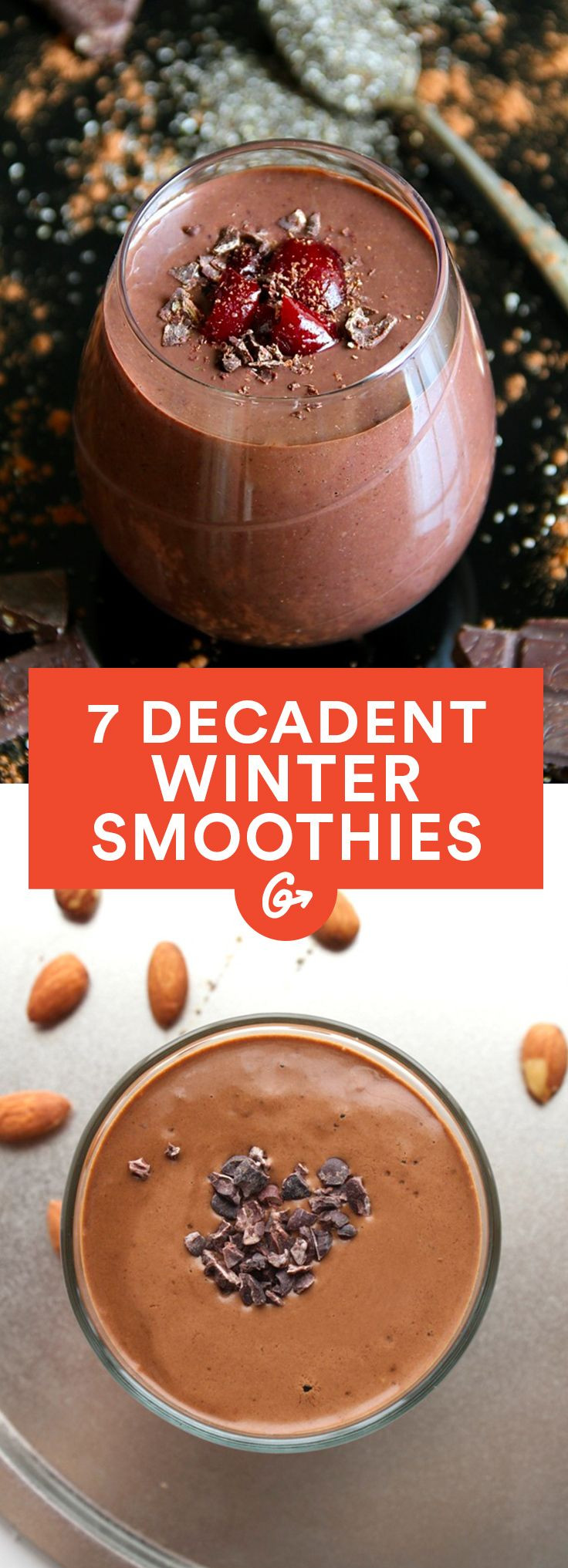 Winter Smoothie Recipes
 7 Decadent Winter Smoothie Recipes