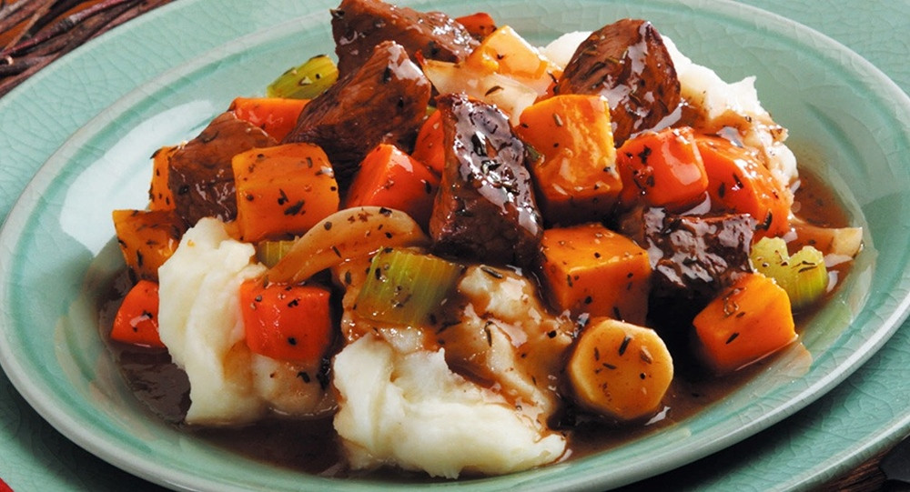 Winter Stew Recipes
 Hearty Beef Stew with Roasted Winter Ve ables Recipe