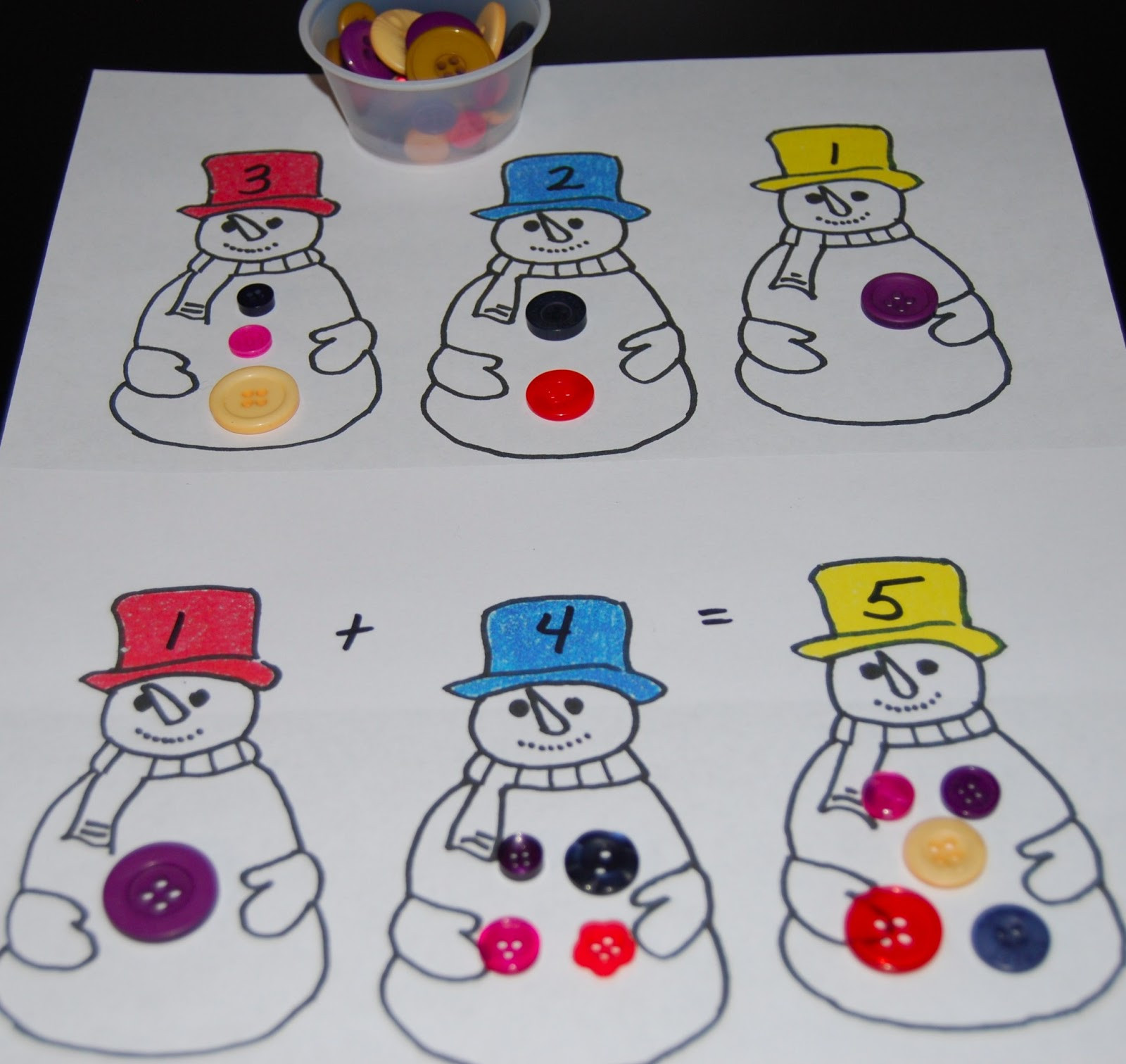 Winter Themed Activities For Preschoolers
 Kinderchat Winter Math and Literacy Activities