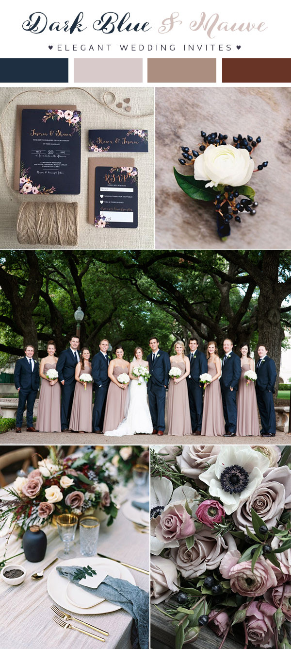 Winter Wedding Colors
 Updated Top 10 Wedding Color Scheme Ideas for 2018 Trends