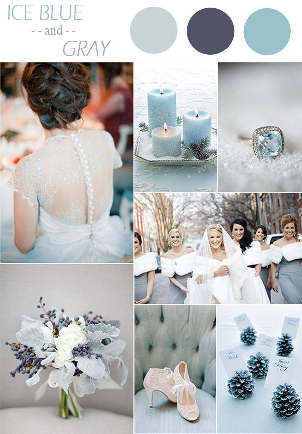 Winter Wonderland Wedding Colors
 Top 10 Winter Wedding Color Ideas and Wedding Invitations