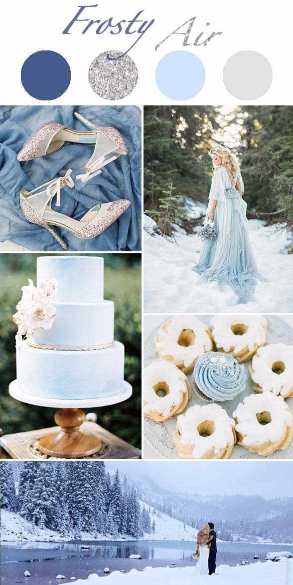 Winter Wonderland Wedding Colors
 5 Winter Wedding Color Schemes So Good They’ll Give You