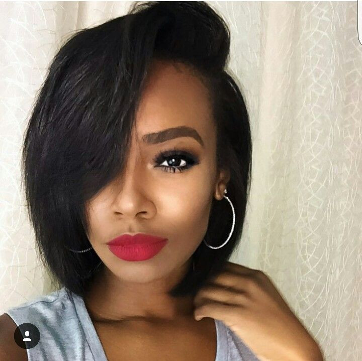 Women'S Neckline Haircuts
 Neck length hair for black girls