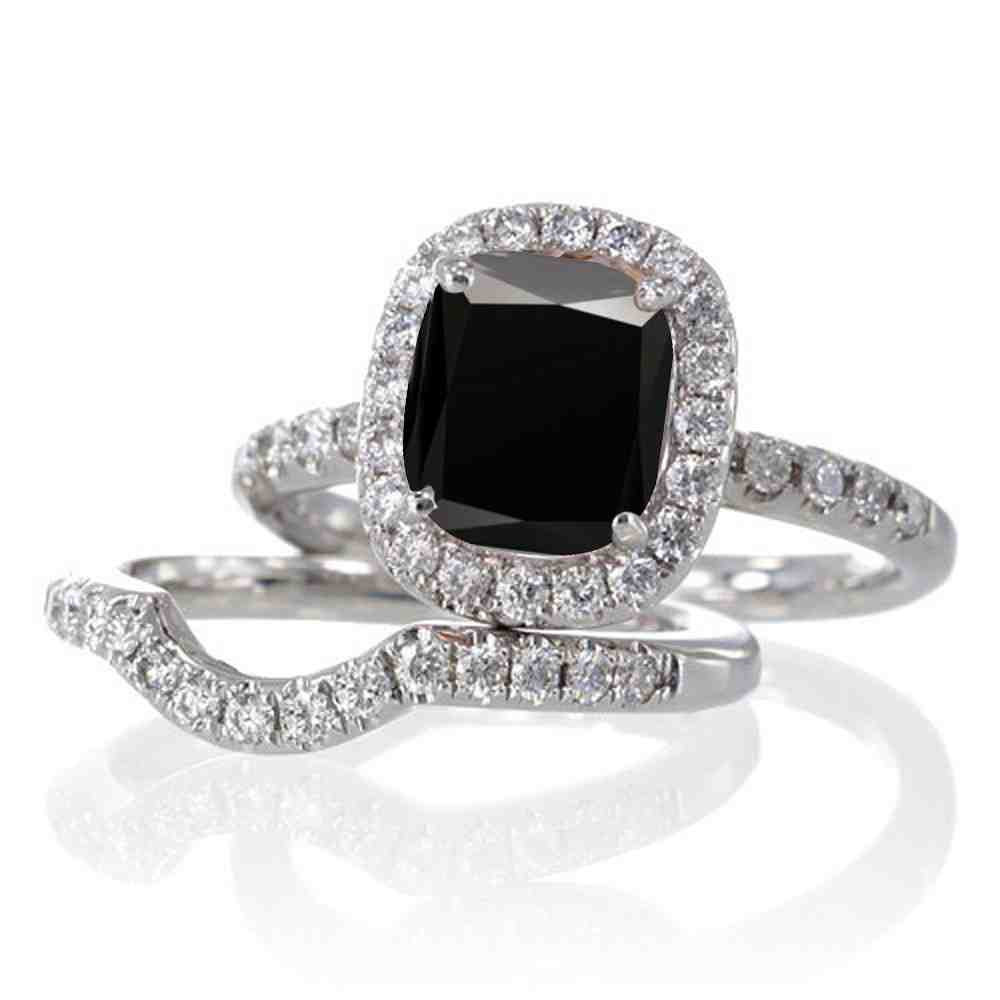 Womens Black Wedding Rings
 Black Diamond Wedding Ring Sets For Women Wedding and