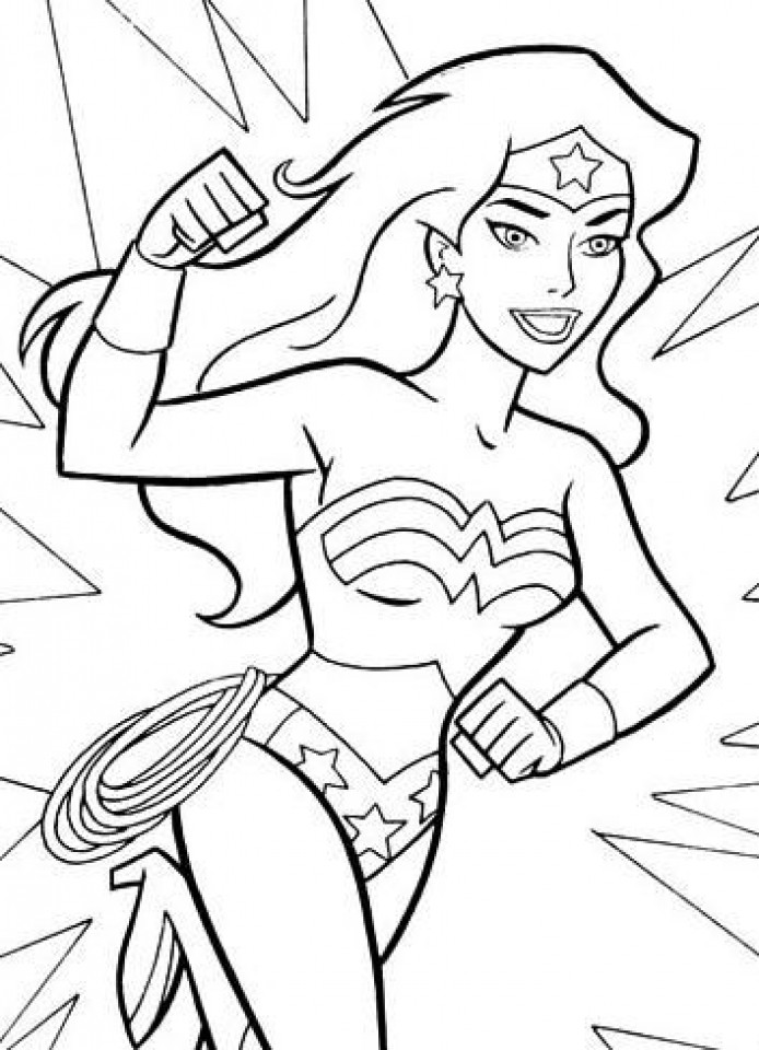 Wonder Woman Coloring Pages For Kids
 Get This Wonder Woman Coloring Pages Free Printable fyo98