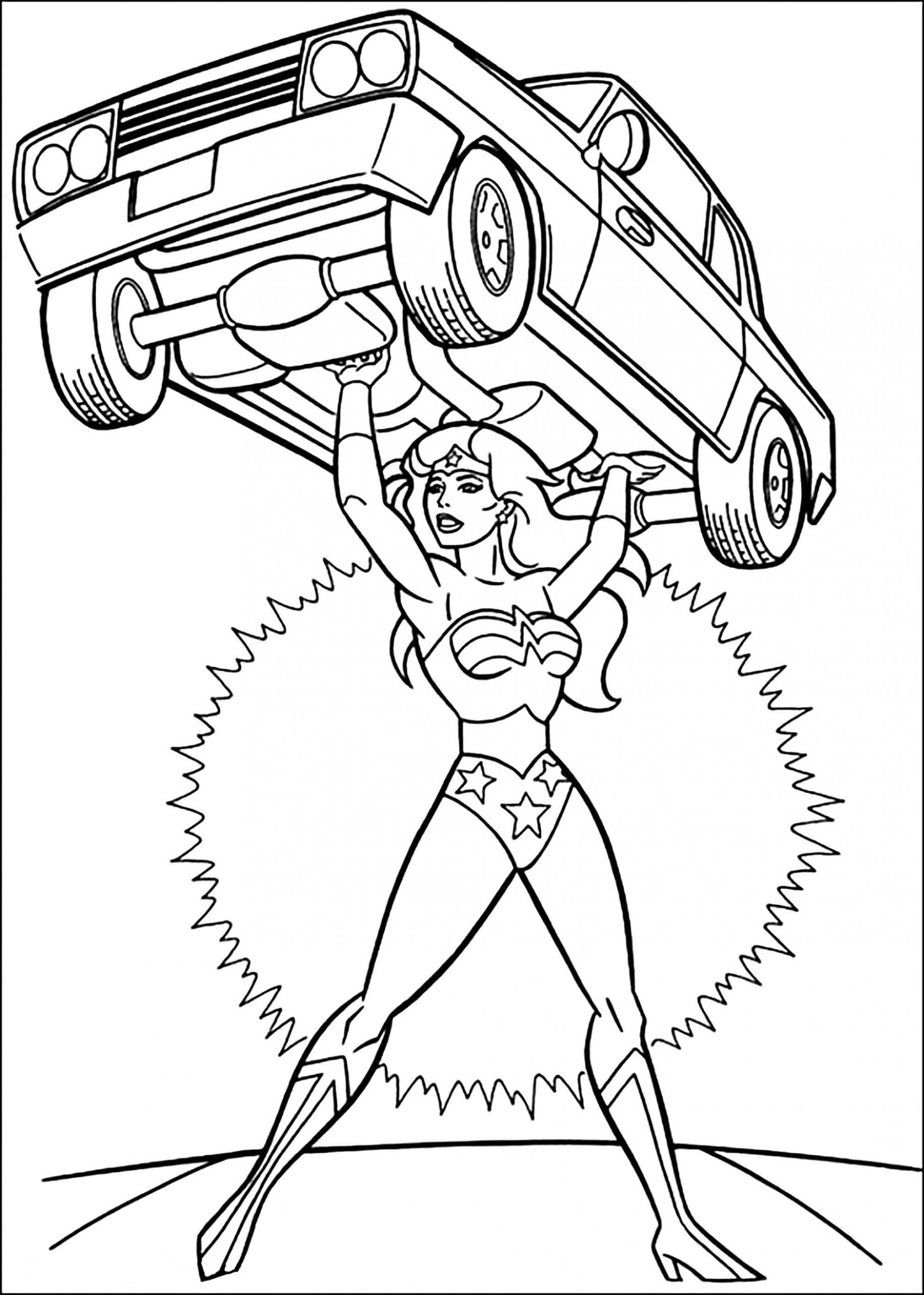 Wonder Woman Coloring Pages For Kids
 Wonder Woman Wonder Woman Kids Coloring Pages