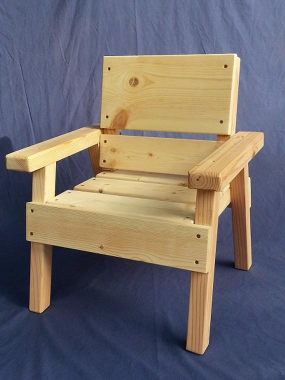 Wood Chair DIY
 DIY Project Kids Solid Wood Chair Toddler Boy or Girl
