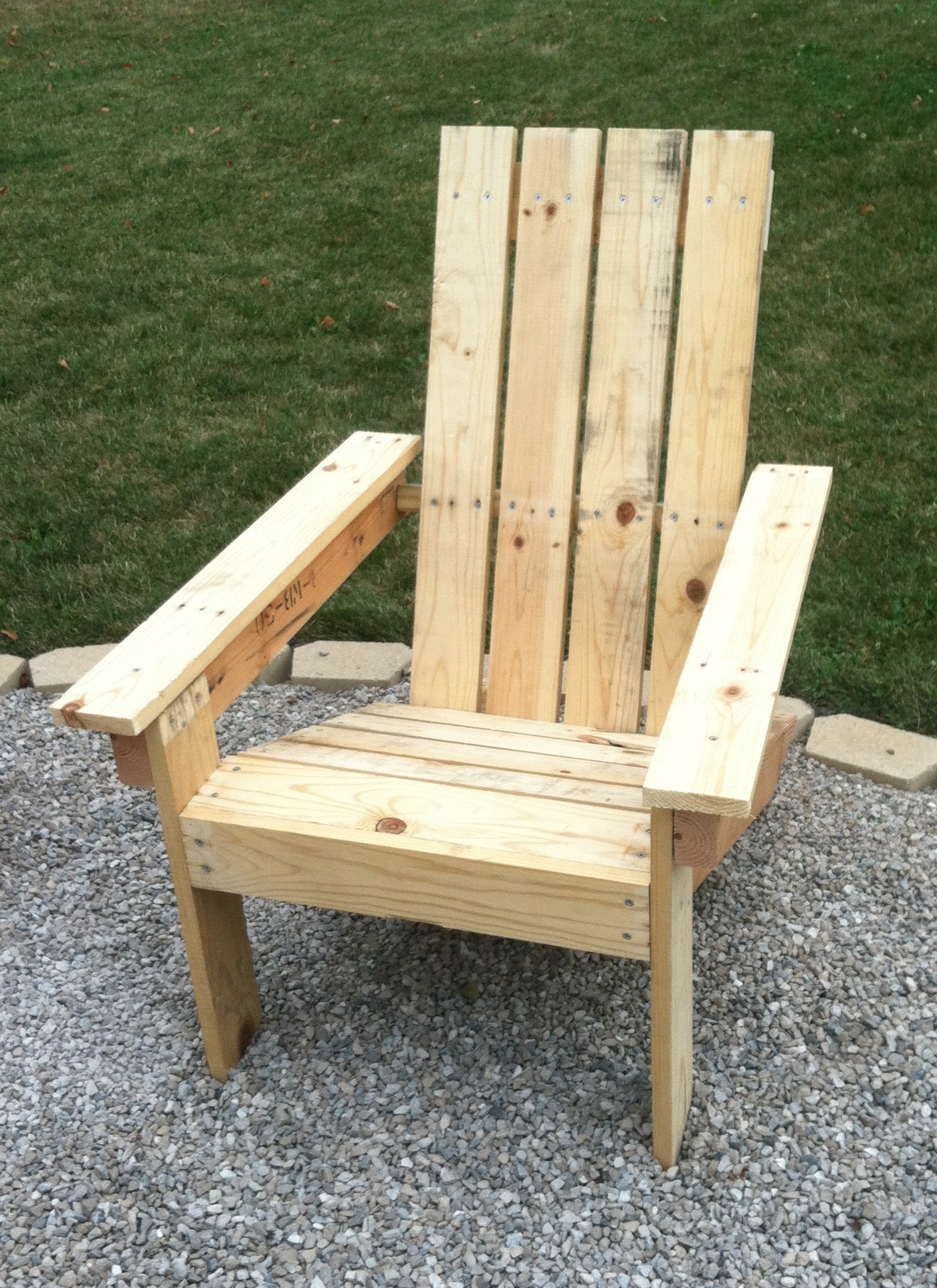 Wood Chair DIY
 DIY Adirondack Pallet Wood Chairs for $2 30