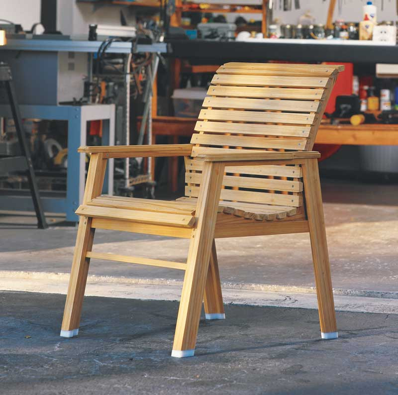 Wood Chair DIY
 How to Make a Patio Chair DIY Outdoor Furniture Tutorial