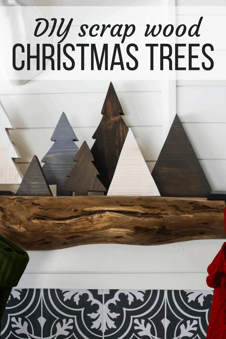 Wood Christmas Tree DIY
 DIY Scrap Wood Christmas Trees – Love & Renovations