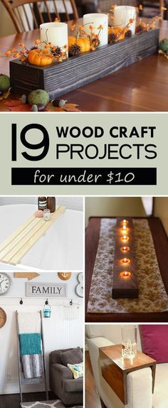 Wood Craft Gift Ideas
 35 Awesome DIY Wooden Gift Ideas That Everyone Will Love